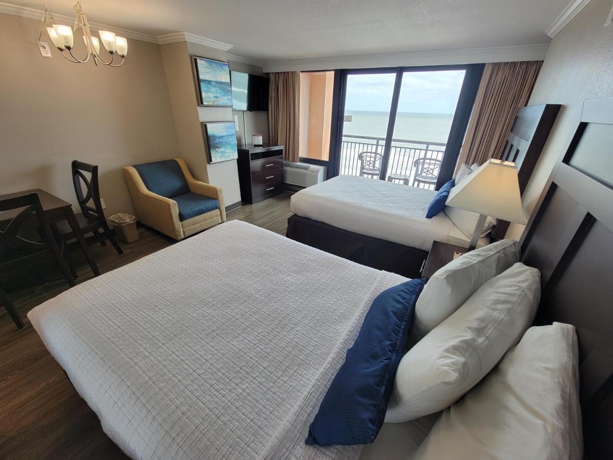 Direct Oceanfront Suite Caravelle Resort 615 Sleeps 4 Guests Myrtle Beach Værelse billede