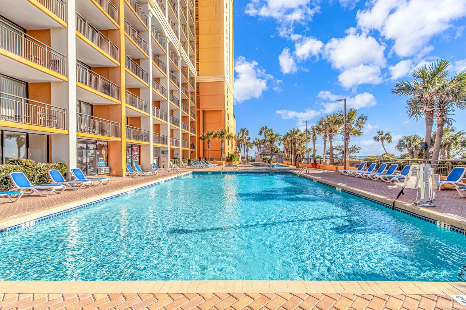 Direct Oceanfront Suite Caravelle Resort 615 Sleeps 4 Guests Myrtle Beach Eksteriør billede