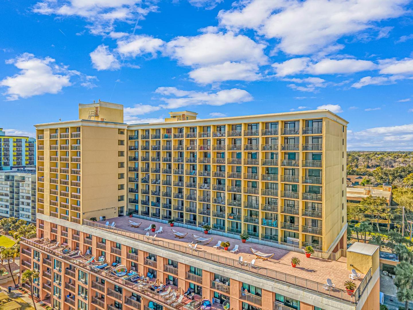 Direct Oceanfront Suite Caravelle Resort 615 Sleeps 4 Guests Myrtle Beach Eksteriør billede